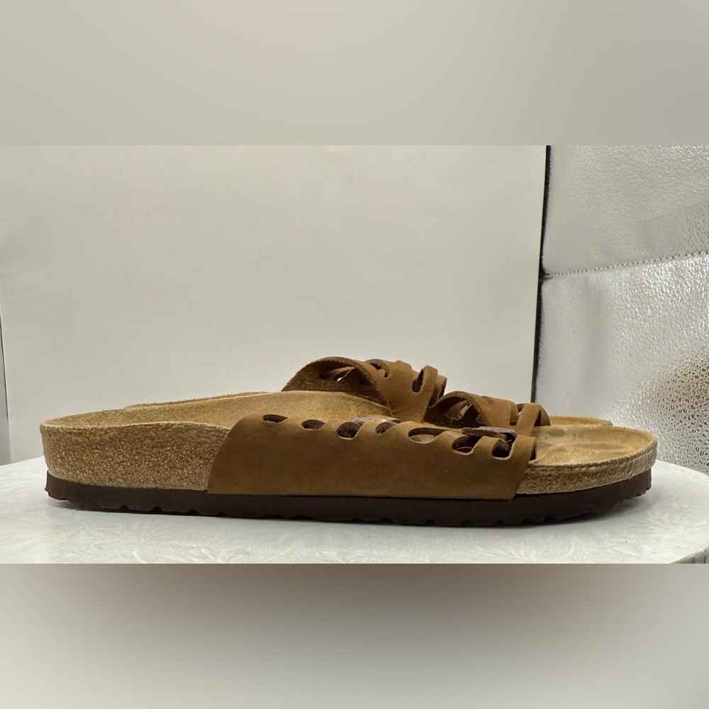 Birkenstock Brown Leather Strappy Sandals Size 38 (7 M) – Made in Germany - Picture 4 of 9